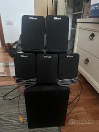 sistema dolby 5.1 per PC