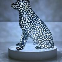 Lampada led realizzazione artigianale