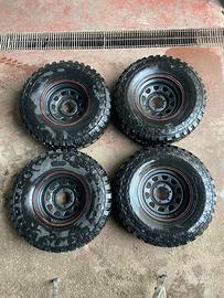 TRENO GOMME 285 75 16 MITSUBISHI NISSAN TOYOTA