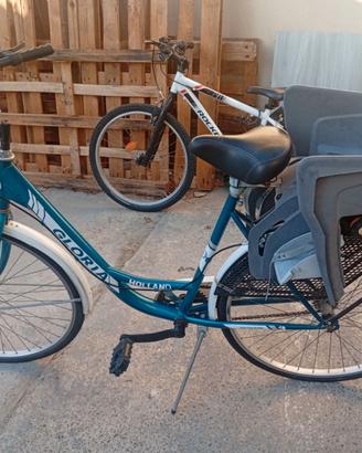 Bici Donna Gloria Holland 26 " + seggiolino Bimbo