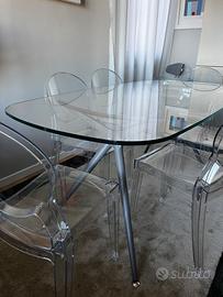 Tavolo vetro