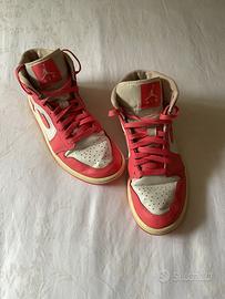 Scarpe Nike Jordan ragazza rosa-bianco numero 39