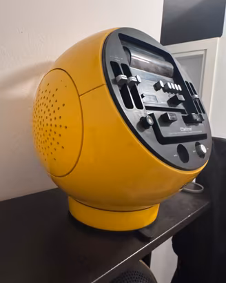RADIO WELTRON VINTAGE GIALLO