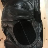Pantaloni moto pelle uomo