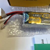 2batterie lipo 3S 850mAh 150c NUOVE