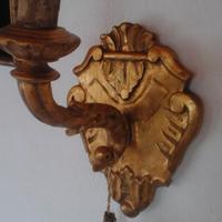 APPLIQUE DORATA DA PARETE