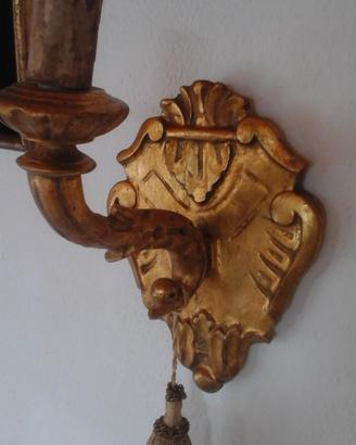 APPLIQUE DORATA DA PARETE