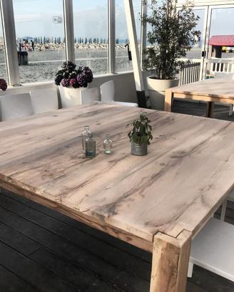 tavolo giardino in legno