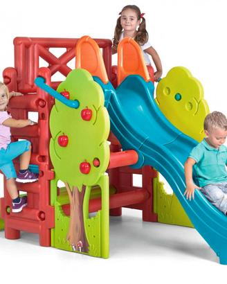Scivolo Casetta da Giardino in Plastica con Scale