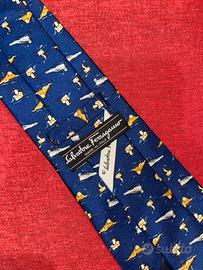 Cravatta Salvatore Ferragamo 100% seta: Polo Nord