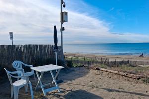 Casina sulla sabbia torvaianica