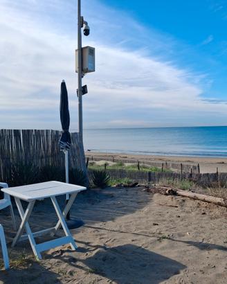 Casina sulla sabbia torvaianica