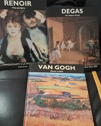 libri con stampe pittori 