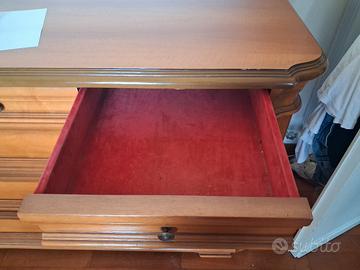 cassettone in legno antico 