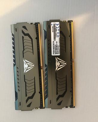Ram Patriot Viper Steel DDR4 16GB (2x8GB) 3733MHz