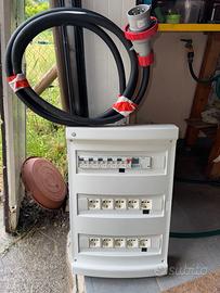 Quadro elettrico trifase 32A – 12 prese – Eaton