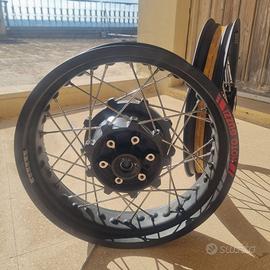 Cerchi A Raggi Moto Guzzi 850 TT