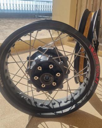 Cerchi A Raggi Moto Guzzi 850 TT