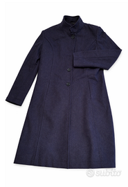 Cappotto di lana Sisley blu taglia 48 da donna
