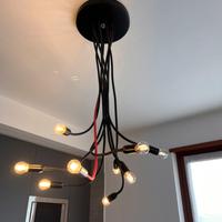 Lampadario di design artigianale