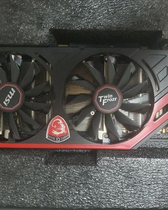 Scheda video MSI GTX 760 + RAM DDR3 2X4GB 1866MHZ 