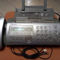 Fax Panasonic con cordless e segreteria telefonica