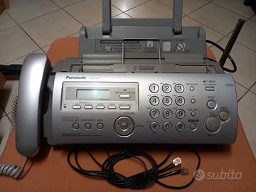 Fax Panasonic con cordless e segreteria telefonica