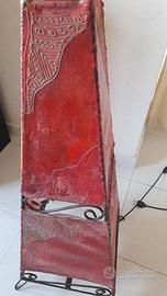 Lampada marocchina in pelle