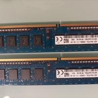 RAM ddr3 1rx8 -1200 8gb (2x4)