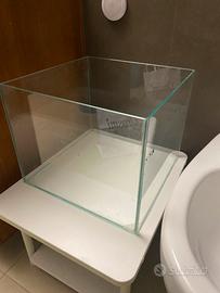 Vasca in vetro-acquario