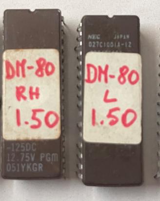 Roland DM80 set di EPROM - RARO