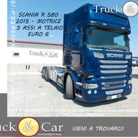 884 scania r 580-2015 - euro 6 - 3 assi a telaio