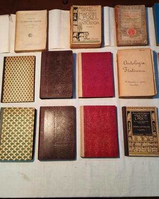 Lotto Libri Antologie scolastiche anni 40'