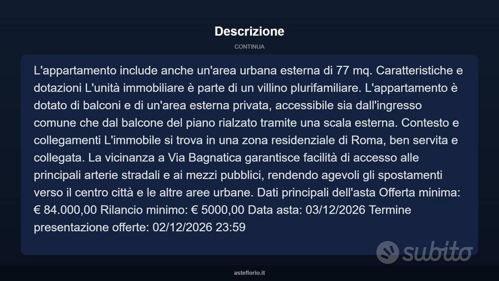 Appartamento – Roma, Municipio Roma XV - Vista 4
