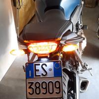 Honda CB 650R 2020 portatarga, griglia radiatore.