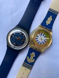 Coppia orologi swatch gent vintage funzionanti