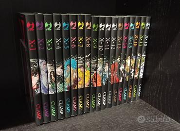 Manga X - Clamp completo, edizione J-Pop + tarocch