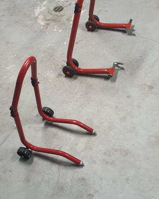 cavalletti moto universi con accessori