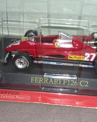 Ferrari F126 C2 G. Villeneuve 1:43