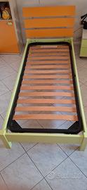 LETTO SINGOLO + RETE + MATERASSO