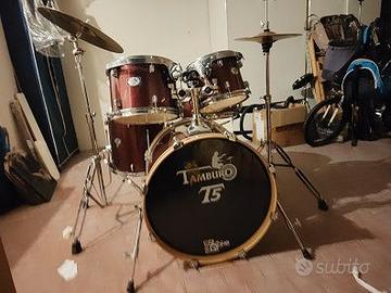 BATTERIA TAMBURO T5         E  UNITA' PORTA RACK