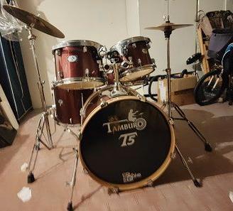 BATTERIA TAMBURO T5         E  UNITA' PORTA RACK