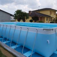 Piscina San Marco Mod. Ischia + Robot zodiac