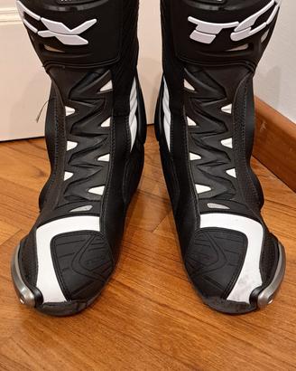 Stivali Moto Cross Enduro TCX COMP EVO 2 MICHELIN Nero Bianco Camo 223627 Zoom