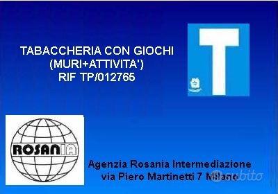 Tabaccheria con giochi muri+attività rif TP012765