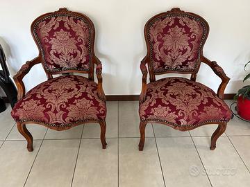 Sedie in stile barocco