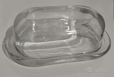 BURRIERA E CARAFFA DI VETRO