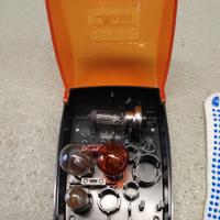 Kit lampade emergenza Auto H7 12v + guanti