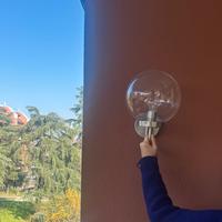Lampada da esterni rotonda