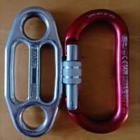 piastrina GI-GI e moschettoni